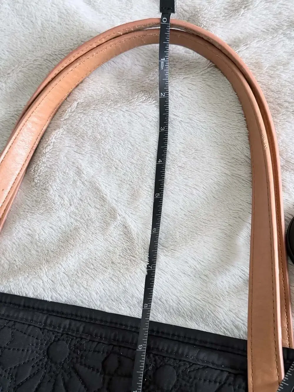 Petunia Pickle Bottom Downtown Tote Quilted Black Diaper Bag